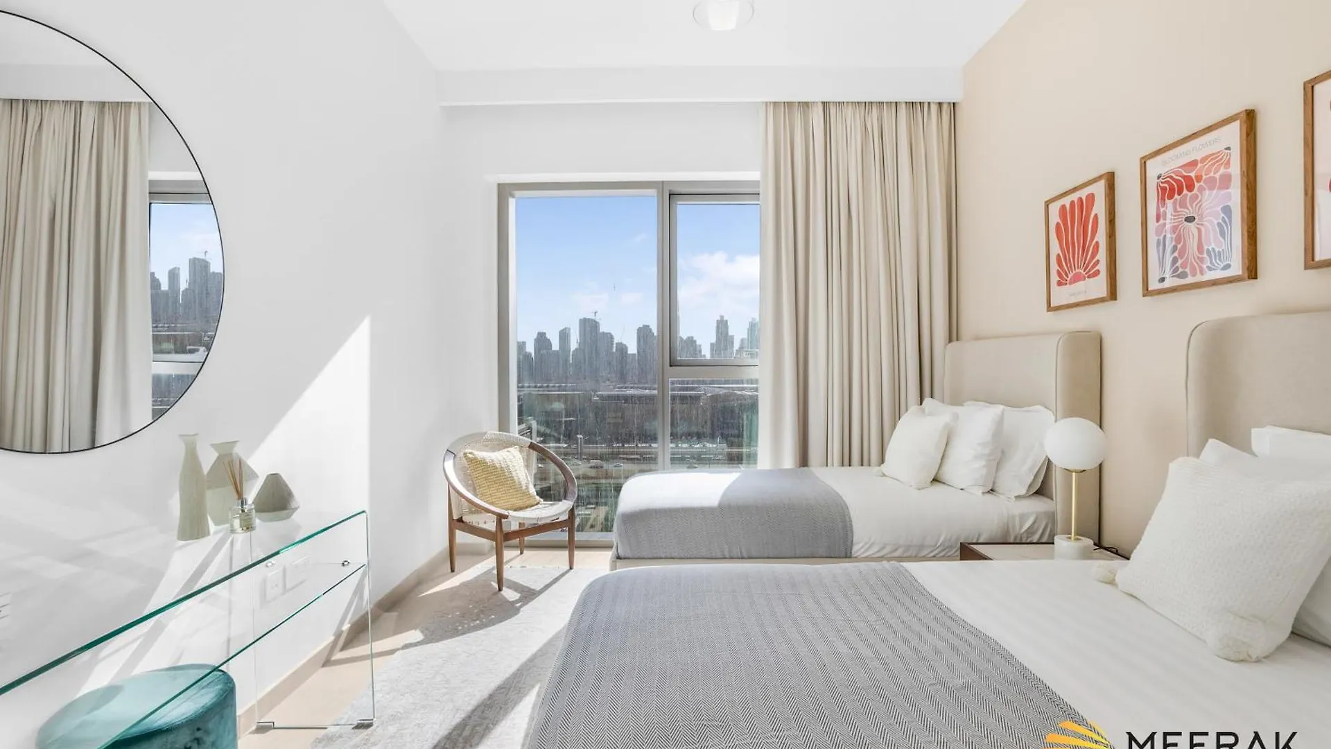 Meerak Homes - Burj Khalifa And Fountain View Downtown Elegance 2 Bed Apartment , Free Wifi, Parking, Gym And Pool Dubai